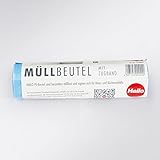 'Hailo bolsas de basura rollo "L bolsa con cordón para basura cubo interior hasta 40 l) – 10 Unidades, color azul