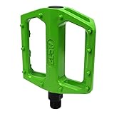 NC-17 Std Zero PRO in Alluminio Pedali/Pedale MTB per Bici/Mountain Bike Pedal/BMX Pedal/Resistente, Super Leggero/Pins Fisso, Pedalen Std Zero PRO, Verde