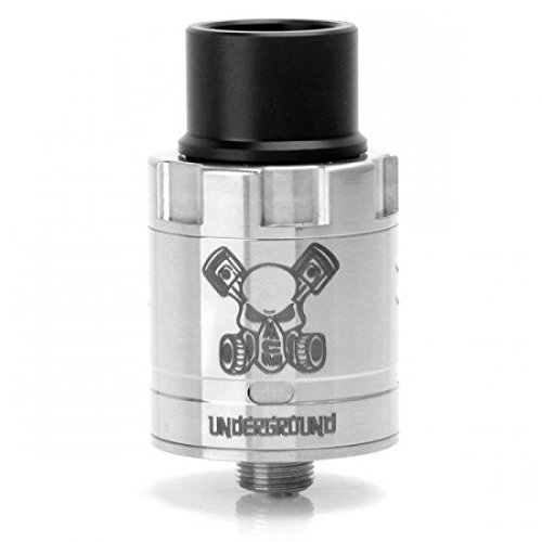 Preisvergleich Produktbild UNDERGROUND RDA Tröpfelverdampfer (MCM Mods Replica) Silber