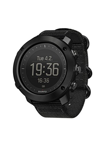 Suunto - Traverse Alpha - Reloj GPS Outdoor para pesca, caza y excursionismo - Sumergible - Negro Stealth - Talla única