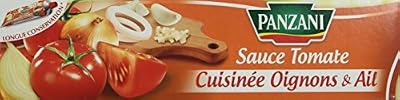 Panzani Sauce Tomate Cuisinée aux Oignons et à l'Ail 180 g