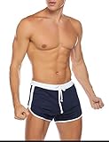 【Estilo único】 El estilo slim fit es lo suficientemente versátil para la natación de entrenamiento y ocio, un brief interior que es más cómodo cuando nadas.