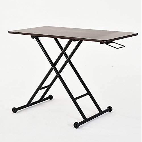 GYH zhuozi LJHA Folding Table/Lifting/Laptop Table/Home Multipurpose Table/2 Colors Available table (Color : A)
