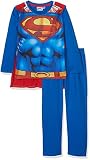 Superman 86381, Conjuntos de Pijama para Niños, Blanc (Blanc Bleu), 4...