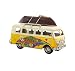 Produktbild Bus Camper groß XXL Blechmodell Retro Vintage 26cm handgefertigtes Blechmodell GELB HIP