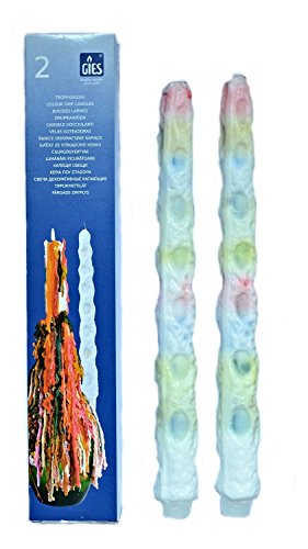 Hillfield® 6 Tropfkerzen bunt