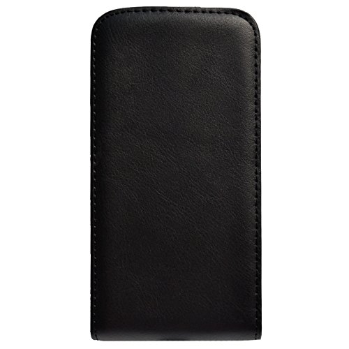 Slabo Flip Case Cover für Nokia Lumia 630 / 635 – TOP QUALITÄT – schwarz | black - 6