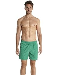 Speedo Check Trim Leisure – Bañador para hombre, Speedo Check Trim Leisure 16" Short De Bain Homme, Venin/Vert Fluo, large