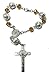 Produktbild ST Benedict gelb Glas Perlen Rückfahrkamera Rosenkranz katholischen die Nr. Medaille Jerusalem
