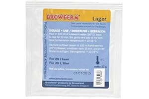 Brewferm Lager 12g untergärige Bierhefe für Pilsner und Lagerbiere Trockenhefe