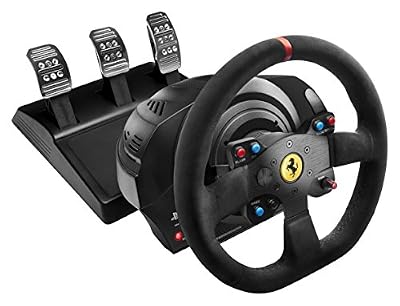 Thrustmaster - T300 Ferrari Integral Racing Wheel Alcantara Edition