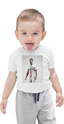 Cristiano Ronaldo 1 Organic Baby T-shirt 3-6 Months