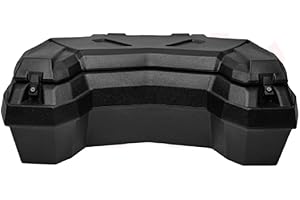 ‎ALFARAD Alfarad 130 ATV Koffer Universal Quad Heck wetterfest aus Polycarbonat Schlagfestigkeit Kunststoff (stoßfest) Transportkoffer abschließbar, Heckkoffer Hochwertige Topcase inkl. Befestigungsmaterial