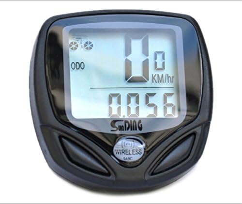 Sondereu Waterproof Wireless LCD Bicycle Computer Odometer Bike Speedometer Tachometer 546 °C