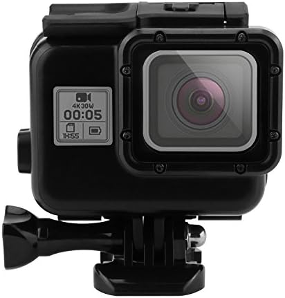 YOEMELY Waterproof Diving Housing for GoPro hero 5 with Touching Back Door for 40 meters Underwater Photography (Black PC)