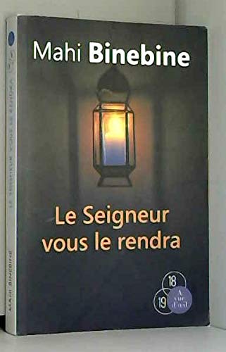 couverture de : Seigneur vous le rendra (Le)