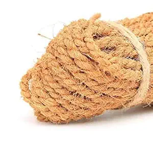 ECOPAL Coir Rope - Garden Coconut Fibre Twine - Rope- 34 feet Length - Pack of 2