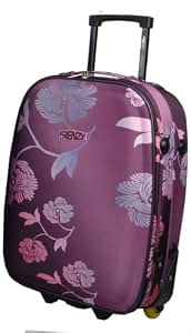 lightweight patterned suitcases