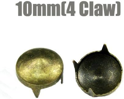 Anagela Kerry 5000 x Round Cone DIY Studs Rivet Nailhead Spots Rock Punk Spike 10mm Copper 10mm Copper