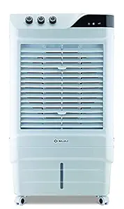 Bajaj DMH 65 Neo 65L Desert Air Cooler with Antibacterial Honeycomb Pads, Turbo Fan Technology, Powerful Air Throw and 3-Speed Control, White