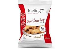CIAO CARB Feeling OK Crackers Natural Stage1 Altamente Proteici Formato: 3x 50gr = 150gr.