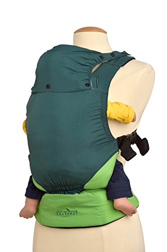Amazonas Baby Trage Amazonas Babytrage Smart Carrier Ultra Light, grün, One Size, 021520 - 4