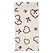 Produktbild Clayre & Eef Serviette REDHEART rot/weiß 40x40 cm [Elektronik]