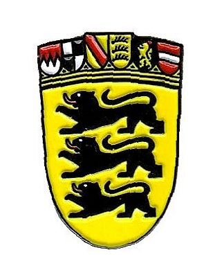Preisvergleich Produktbild Pin Anstecker Baden Württemberg Wappen
