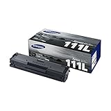5% coverage Samsung MLT-D111L - Cartucho de tóner, 1800 páginas, color negro
