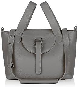 Meli Melo Women's Th0303taupe Grey Leather Handbag