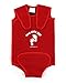 Two Bare Feet Baby Wrap Swimsuit / Baby Warmer Wetsuit - Girls & Boys - 0-24 Months (6-12 Months, Red)