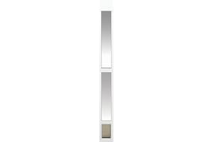 PetSafe 2-Piece Sliding Glass Cat and Dog Door - No Cutting, Durable, Weather Resistant - Small