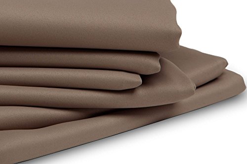 Moondream Winter & Sommer Blickdichter Wärmeschutzvorhang in Beige – Eierschalenfarben, größe cm mit Ösen - 8