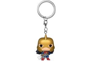 Funko Pop! Keychain: WW 80th-Wonder Woman - (Flashpoint) - DC Comics- Mini Figura in Vinile da Collezione Novità Portachiavi - Riempitivi per Calze - Idea Regalo - Merchandising Ufficiale