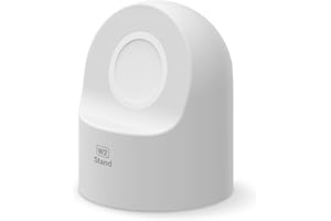 elago W2 Charger Stand Compatible with All Apple Watch Series Ultra/8/SE2(2022)/7/6/SE/5/4/3/2/1 (49,45,44,42,41,40,38mm), Charging Dock Station, Nightstand Mode, Cable NOT included (White)
