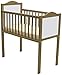 Grapi Mini Romantic Cot Bed with Mattress (Taupe)