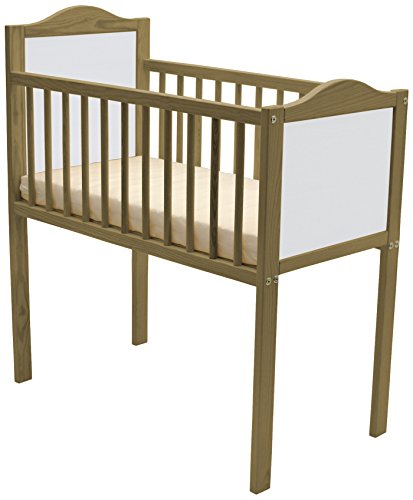 Grapi Mini Romantic Cot Bed with Mattress (Taupe)