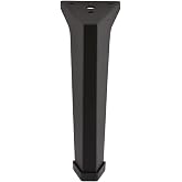 Vera 20 cm Mobilya Ayakları &Uuml;nite Baza Koltuk Ayağı Ayağı Sehpa Masa Puf Tabure Metal Ayakları Siyah