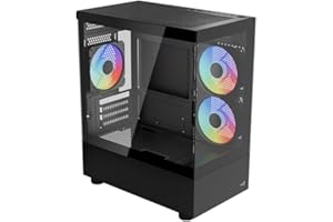 Boitier PC Mini Tour AEROCOOL Viewport Mini-G V1 (Noir)