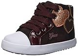  Geox Baby Mädchen B Kilwi Girl C Sneaker, Rot (Dk Burgundy C7357), 26 EU