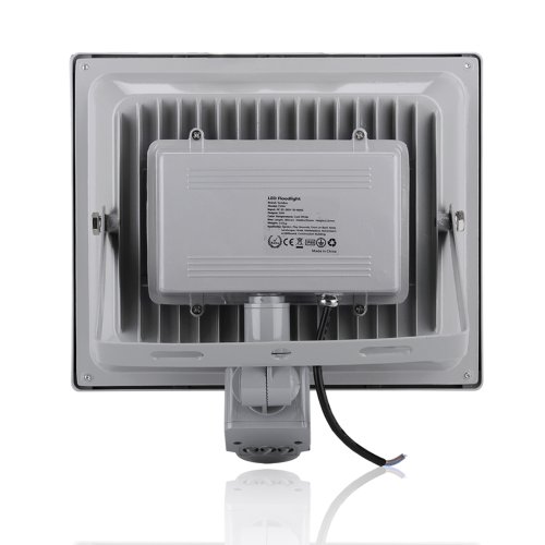 2X 50W LED Flood Light PIR Motion Sensor Security Floodlight Cool White Outdoor Spot Lamp IP65