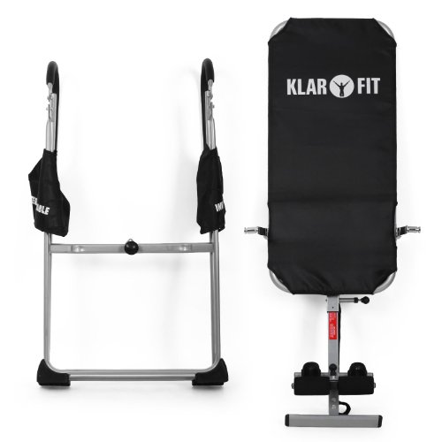 Klarfit Inversionsbank Hang-Up Rückentrainer 146 – 193cm <145kg - 8