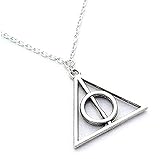 COLLAR DE HARRY POTTER LOS REGALOS MORTE.TRIANGOLO CERCHIO.DEATHLY TRIANGLE APTO PARA EL HOMBRE Y LA MUJER.