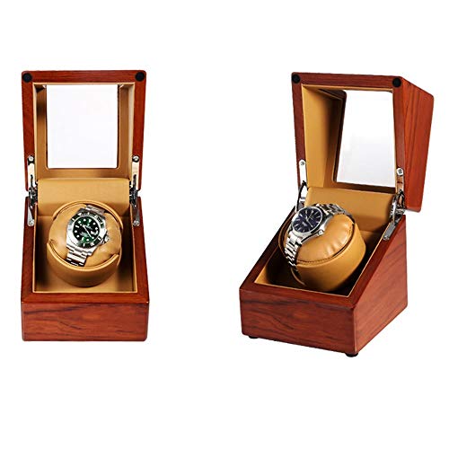 K-Y Watch Winder Scatola Orologio Avvolgitore Automatico Singolo con Silenzioso Motore Mabuchi (Colore : S.)