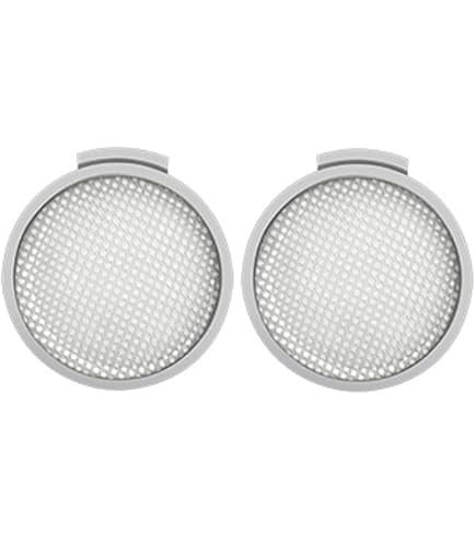 HUAYUWA Ersatz-Filter-Set Für Roborock H7 Staubsauger – 2 Vordere Baumwollfilter + 1 HEPA-Filter Hinten, Waschbar