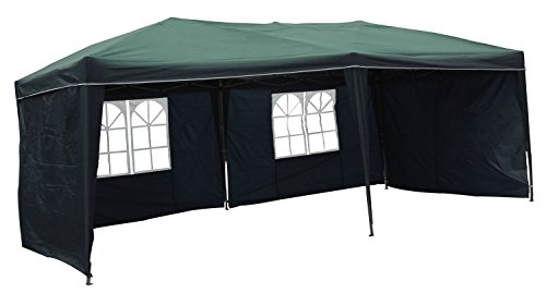 Tuin En Terras Faltpavillon Wasserdicht Alu Grun 6x3 Gartenpavillon Mit 4 Seitenteile Pavillon Tuinpaviljoenen Thinkinganglicans Org Uk