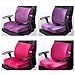 Produktbild LPFS Kissen Büro Lendenkissen Memory-Schaum Autositz zurück Kissen Stuhl Lendenwirbelstütze Lendenkissen Lendenkissen (Farbe : Purple)