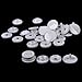 Pro KAM Button Fastener Snap Studs Pliers Punching Tool + 100SET KAM PLASTIC RESIN WHITE SNAPS BUTTON FASTENERS PRESS STUD POPPERS SIZE 16 T3