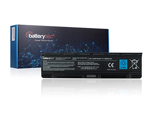 Batterytec® Laptop Akku für TOSHIBA PA5108U-1BRS PA5109U-1BRS PA5110U-1BRS PABAS271 PABAS272 PABAS273, TOSHIBA Satellite C40-AD05B1 C40-AT15B1 C40-AS20W1 C40-AT19W1 C40-AT01W1 C40-AS22W1 C45-ASC1B C45-AK15B1 C45-AK08B1 C45-AT79B C45-AK06B C45-AK07B C50-AT01W1 C50-AT03W1 C50D-AT01B1 C50-AC09W1 C50-AT08B1, TOSHIBA Satellite C50T C55 C55D C55DT C55T C70 C70-A, TOSHIBA Satellite Pro C70 C70-A, Satellite C75 C75D C75DT C75T. [10.8V, 12 Monate Herstellergarantie] (6600mAh)