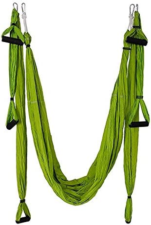 Yoga Swing, Yoga Sling, Yoga Inversion Tool, Yoga Hammock, Trapeze Swing For Flying Antigravity With a Carrying Bag